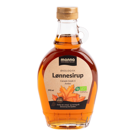 Lønnesirup, 250 ml, økologisk, Manna