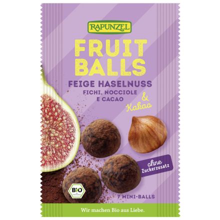 Daddelkuler m/fiken, 49 g, økologisk, Rapunzel