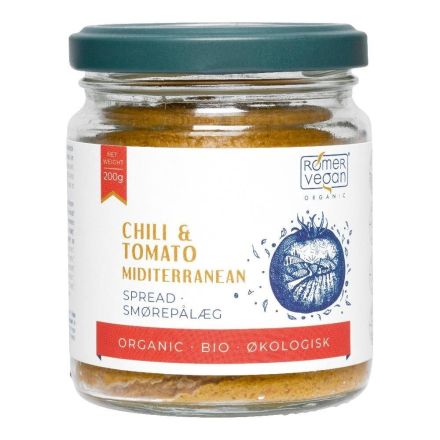 Nettbilde_6610-Smorepalegg-chili-tomat-200-g-okologisk-Romer-Vegan