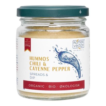 Nettbilde_6618-Hummus-chili-200-g-okologisk-Romer-Vegan