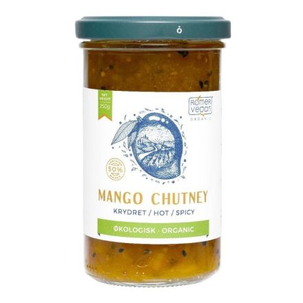 Nettbilde_6624-Mango-chutney-sterk-250-g-okologisk-Romer-Vegan