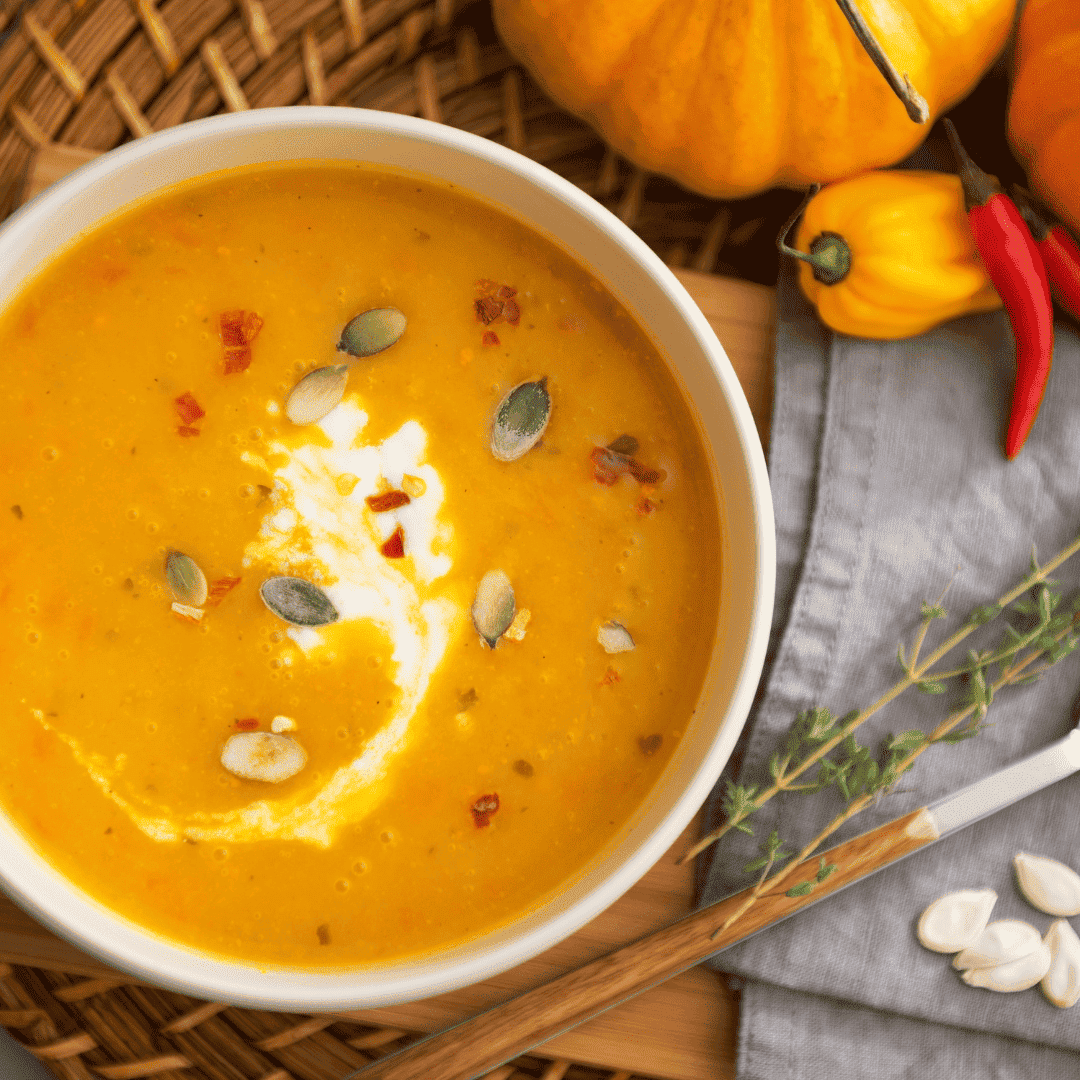 Økologisk Gresskarsuppe