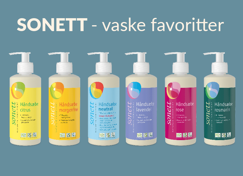 Sonett – vaskefavoritter i vintervariant