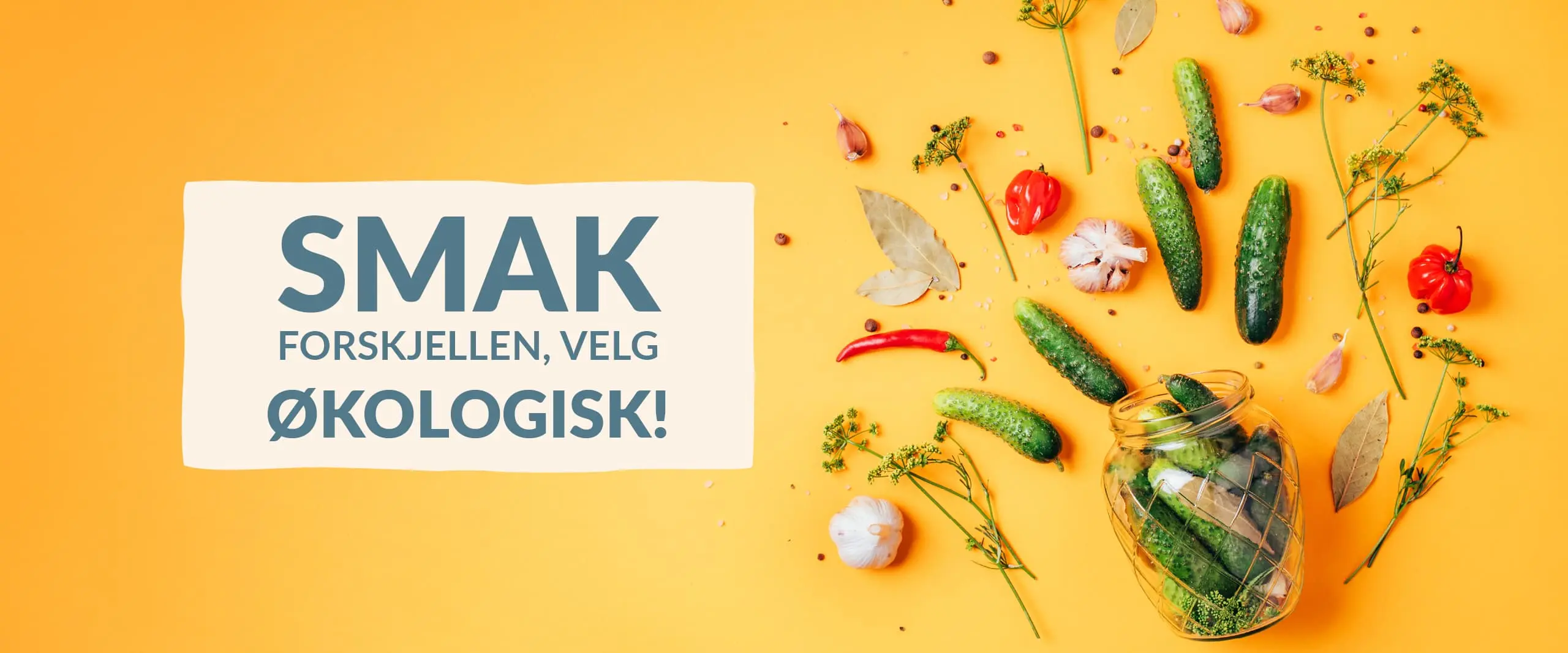 Smak forskjellen – velg økologisk hos Økoland